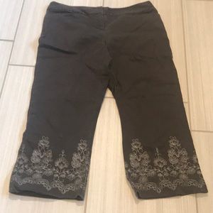 Geoffrey Beene crop pants size 6